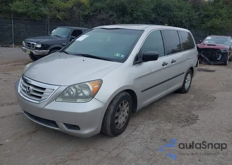2009 Honda Odyssey Lx from USA, damaged, VIN 5FNRL38229B057708